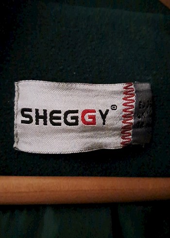 Kemerli Çift Düğmeli Koyu Yeşil Kaban - Görsel 5