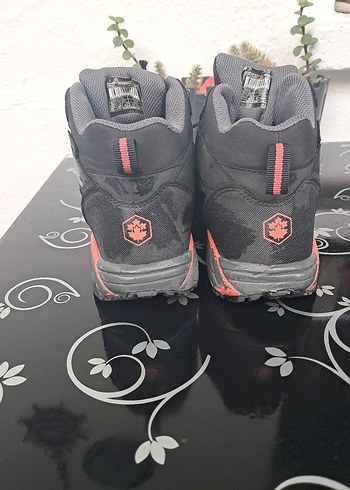 Siyah Bay bayan Outdoor Botları Velcro Detaylı - Görsel 5