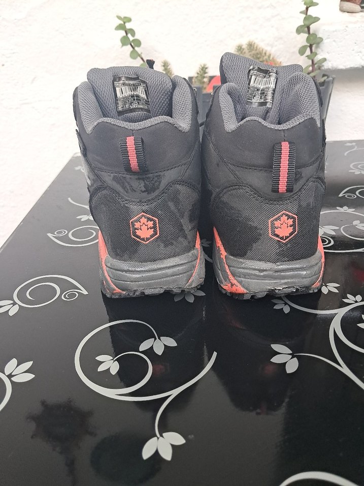 Siyah Bay bayan Outdoor Botları Velcro Detaylı - Görsel 5