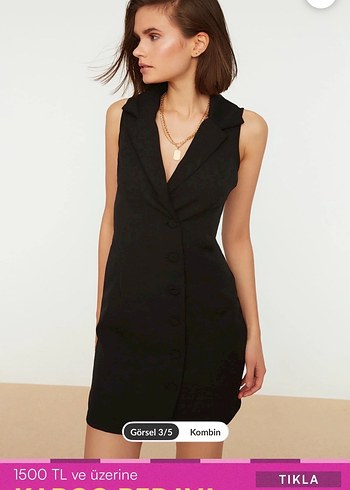 Trendyol milla abiye elbise - Görsel 4