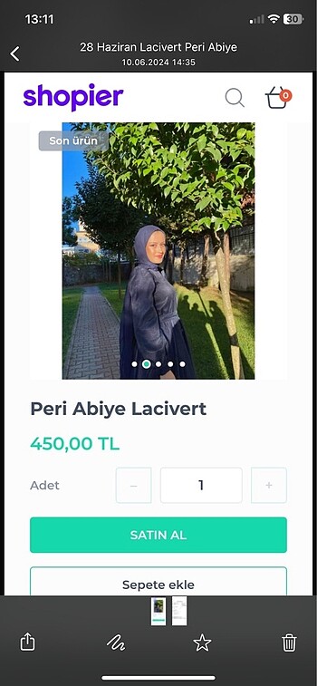 Lacivert abiye