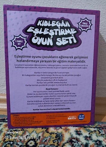 Fisher Price Eşleştirme oyun seti