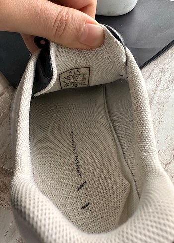 Siyah Beyaz Bağcıklı Stiletto Topuklu Spor Ayakkabı - Görsel 3