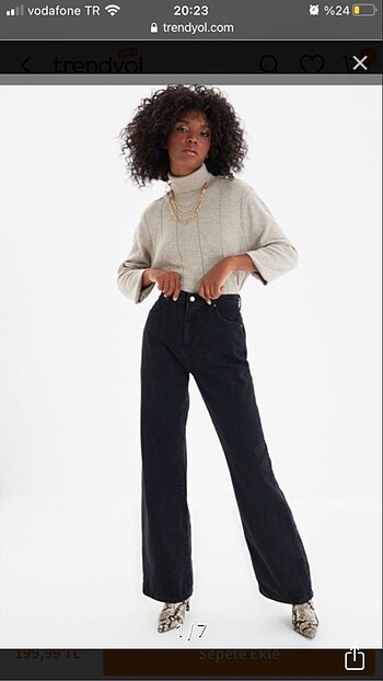Trendyol Milla Wide Leg Jean