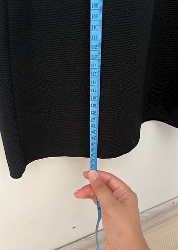 Siyah Uzun Kollu Salaş Kadın Elbise - Görsel 4