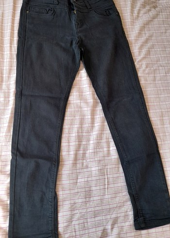 Kadın Siyah Denim Pantolon