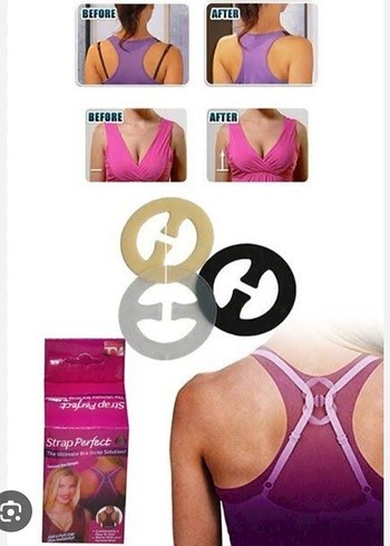 Sütyen İpi Saklama Aparatı Klips - Görsel 2