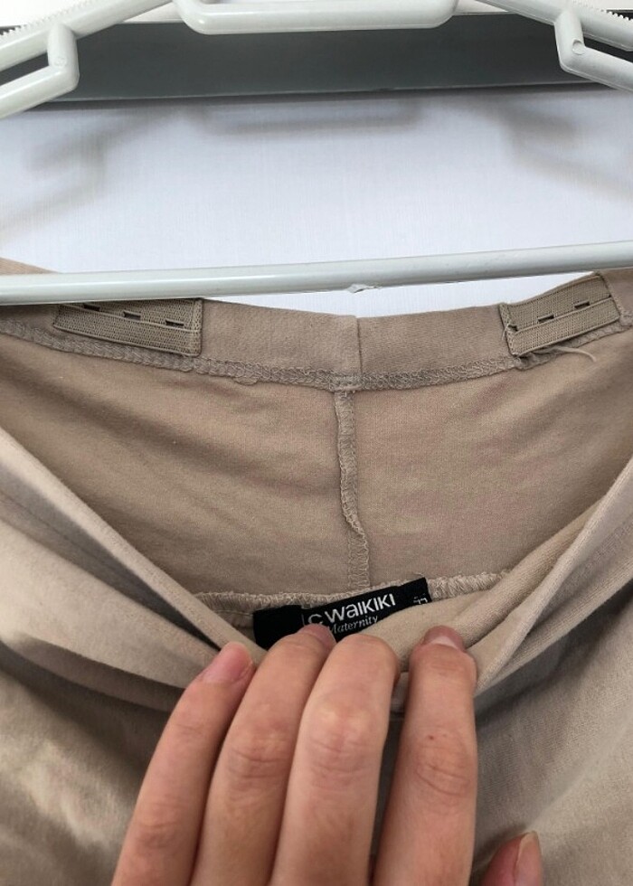 Hamile Giyim Bej Lcw Şort - Görsel 4