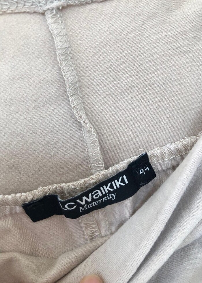 Hamile Giyim Bej Lcw Şort - Görsel 5