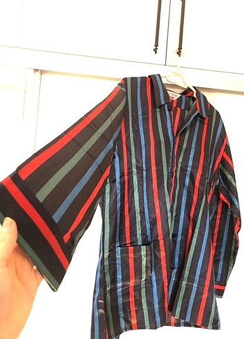 Seıden Stıcker Çizgili Pijama Takımı - Görsel 7