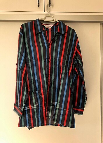 Seıden Stıcker Çizgili Pijama Takımı - Görsel 10