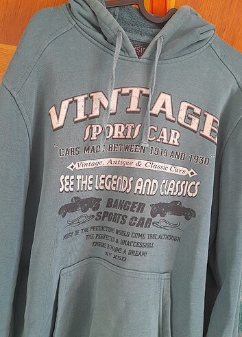 l Beden yeşil Renk Vintage Yeşil Xside Lcwaikiki Sweatshirt 