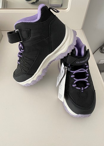 27 Beden Kız Çocuk Mor Spor Ayakkabı
