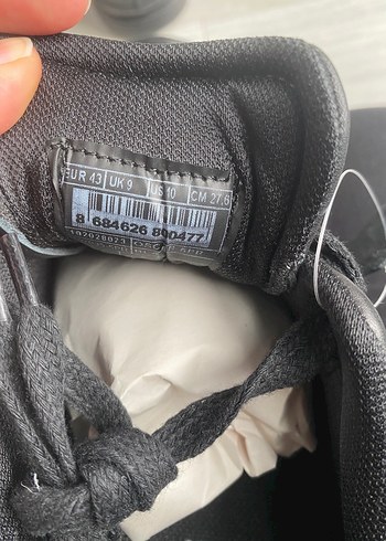 Siyah Erkek Spor Ayakkabı hakiki deri - Görsel 5