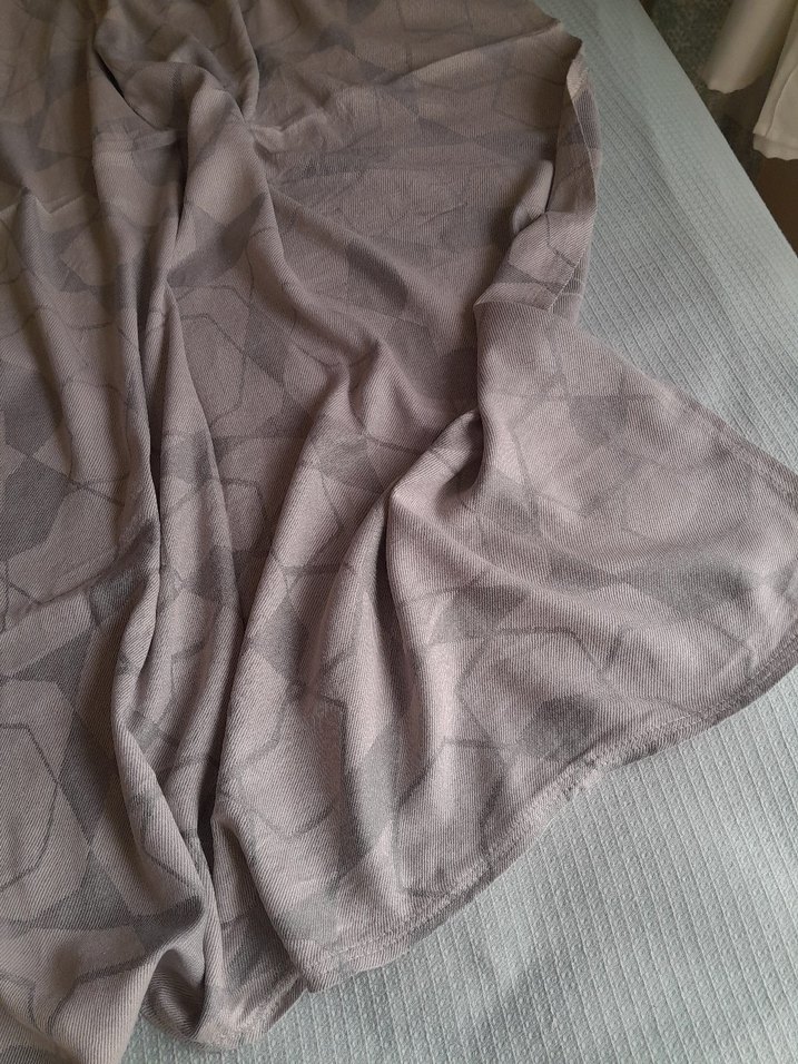 Yüzde Yüz Pamuklu Koltuk Şalı Pike - Görsel 2