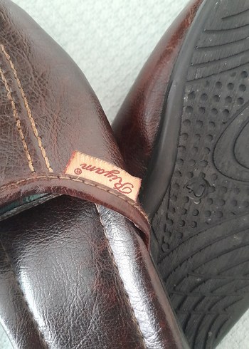 Tertemiz Durumda Klasik Erkek Ev Terliği - Görsel 7