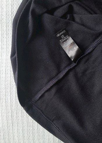 George - Aşk Kuşları Payetli Siyah Penye Tişört - Görsel 5