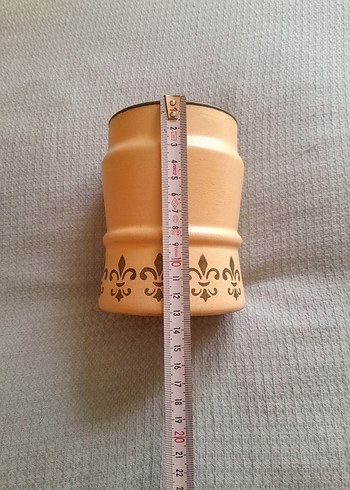 Beden ten rengi Renk Vintage Tasarım Cam Vazo Saksı