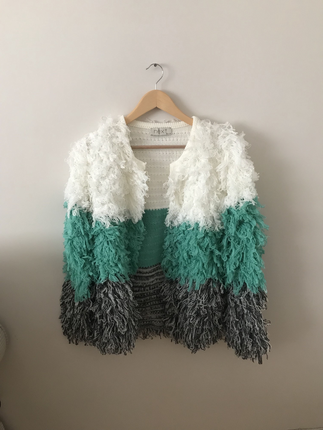 Peluş hırka