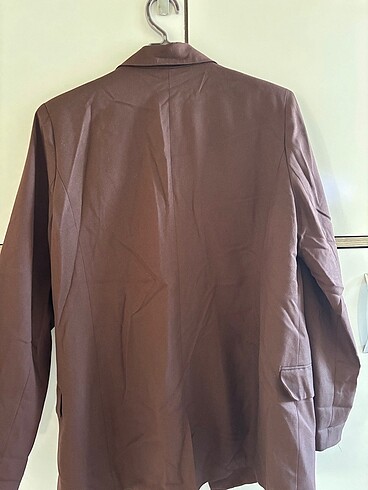 m Beden kahverengi Renk DeFacto blazer ceket