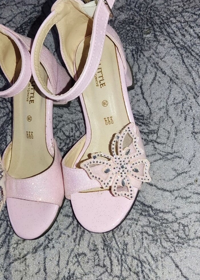 Kiz cocuk abiye ayakkabi - Görsel 3