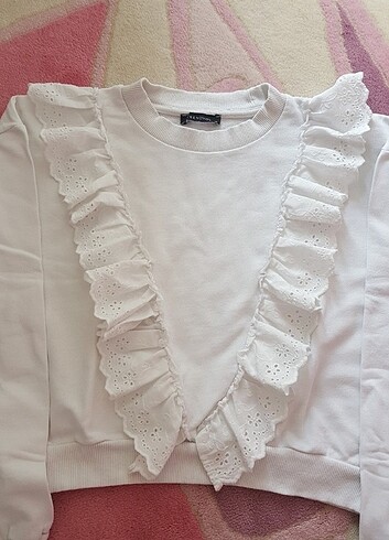 Trendyol Retro Model Beyaz Bluz
