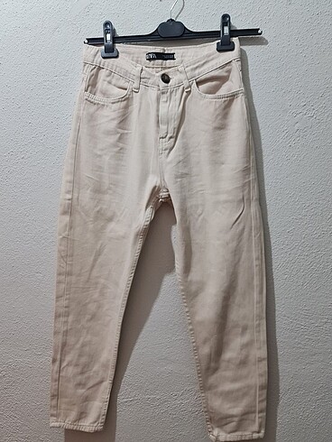 Zara S Beden Bej Pantolon