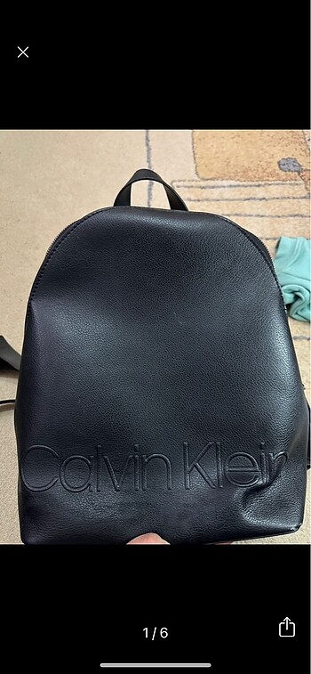 ORJİNAL CALVIN KLEIN SIRT ÇANTASI