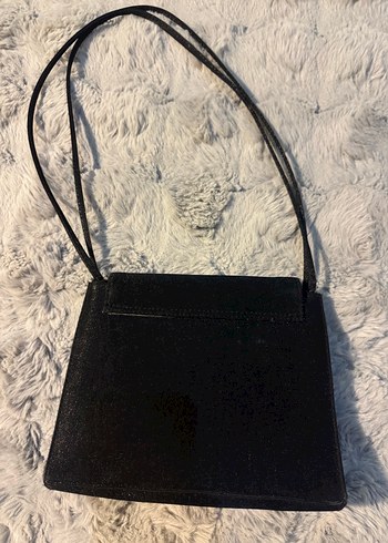 Siyah Vintage Çanta - Görsel 2