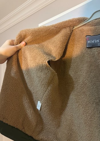 Düğmeli Yeşil Kadın Ceket - Görsel 4