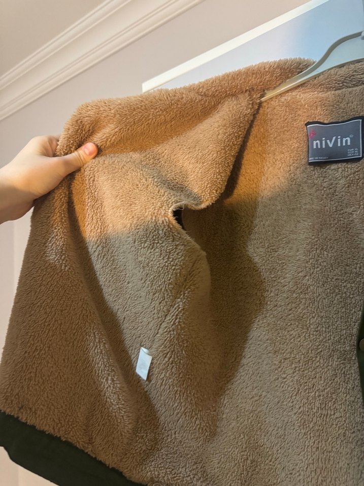 Düğmeli Yeşil Kadın Ceket - Görsel 4