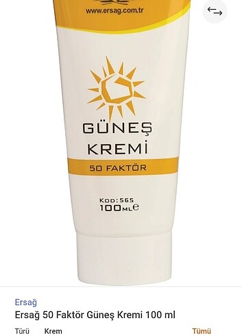 Güneş kremi