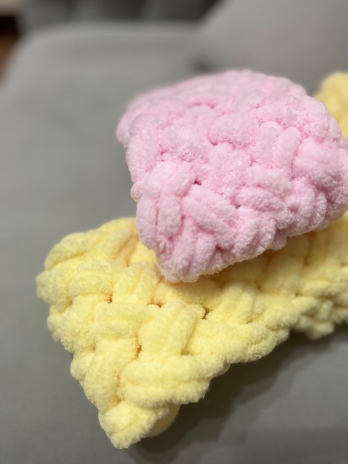 Puffy yıldız çocuk atkı - Görsel 2