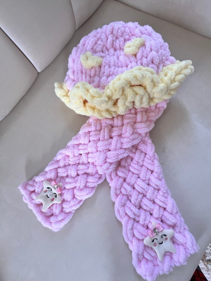 Puffy fırfır çocuk Şapka - Görsel 4