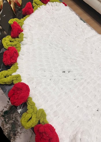 Puffy gül buket battaniye - Görsel 8