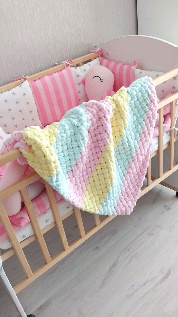 Puffy bebek battaniyesi - Görsel 5