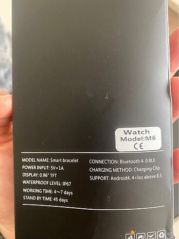 Xiaomi Smart band 6akıllı bileklik