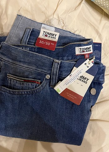 Tommy Hilfiger Düğmeli Street Style Kadın Kot Pantolon - Görsel 2