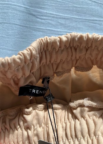 Bej Beli Kemerli Rahat Kadın Eşofman - Görsel 3