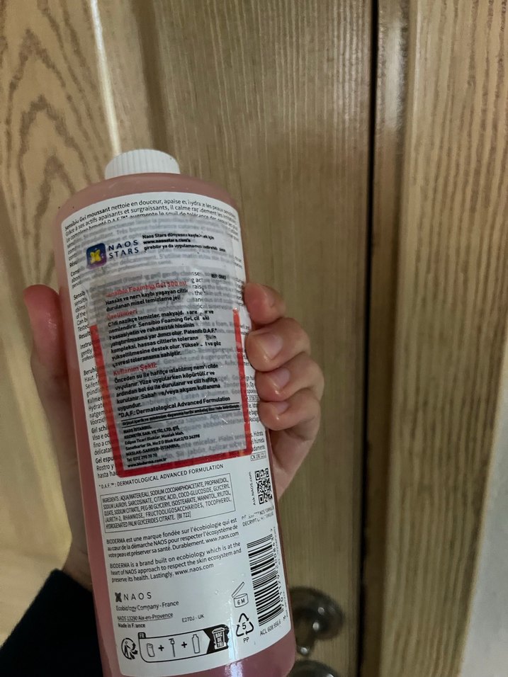 Bioderma Sensibio Yatıştırıcı Köpük Temizleyici - Görsel 3