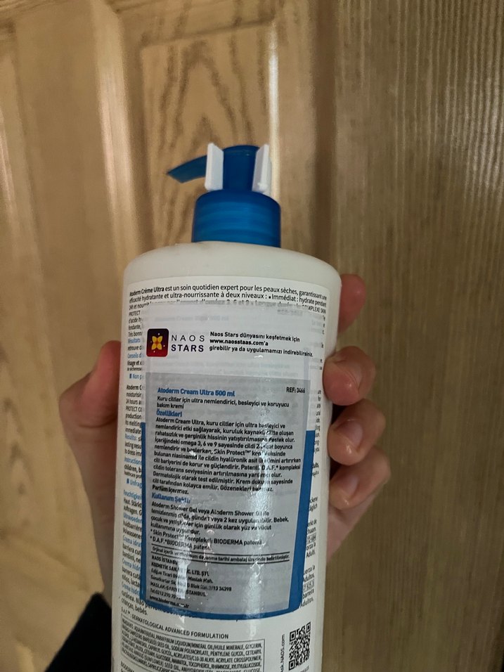 Bioderma Atoderm Creme Ultra Nemlendirici 500 ml - Görsel 3