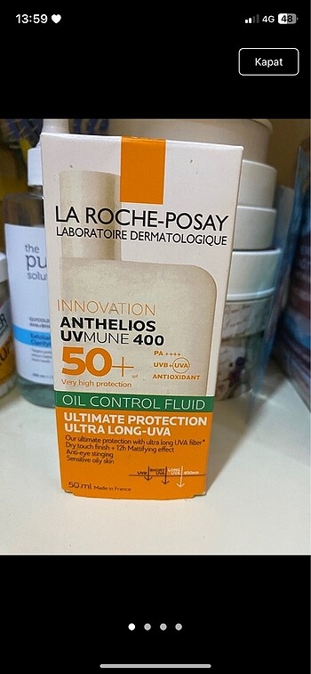 La roche posay güneş kremi