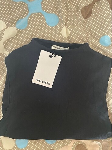 m Beden Pull and bear büzgülü top crop