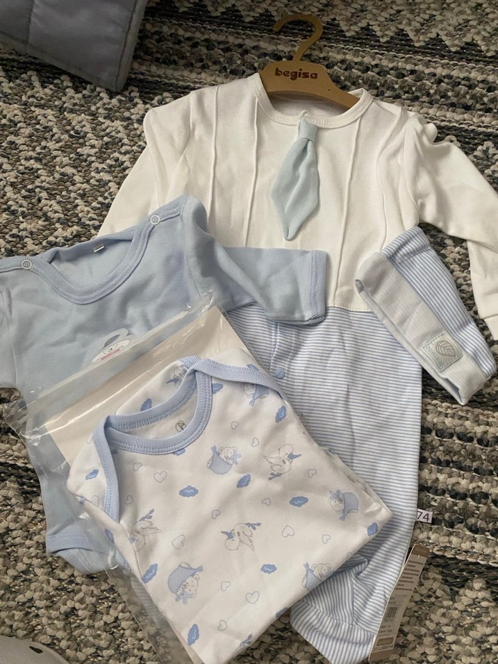 Erkek bebek 4 lü set - Görsel 4