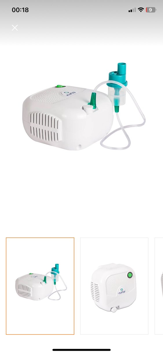 Nimo Kompakt Kompresörlü Nebulizatör Beyaz - Görsel 4