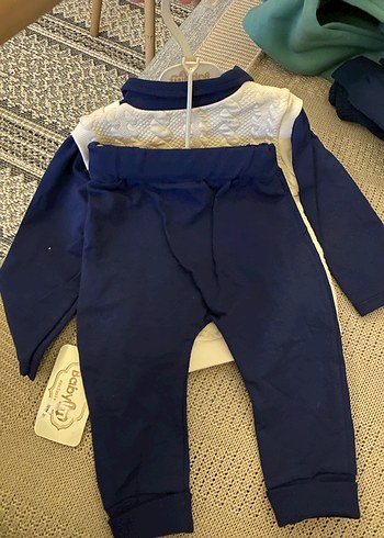 Nakışlı Triko Bebek Takımı - Görsel 6