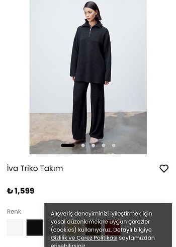 Gri Yün Kadın Oversize Triko - Görsel 2