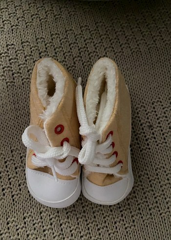 Bej Erkek Bebek İlk Adım Ayakkabısı - Görsel 2