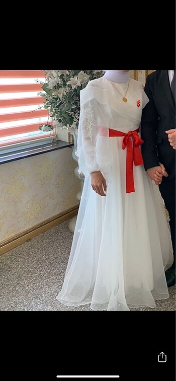 Vintage nikah elbisesi