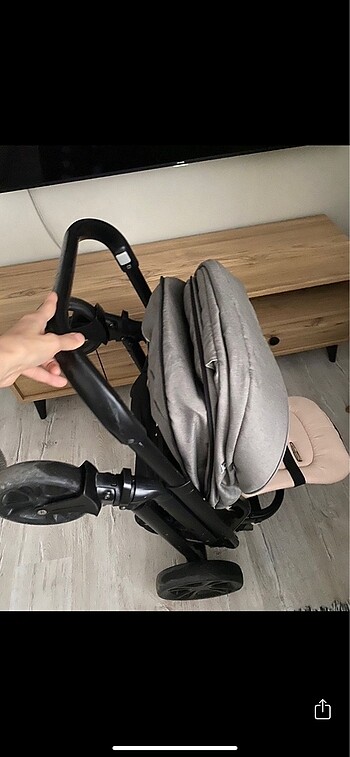 9- 18 kg Beden gri Renk Joie chrome bebek arabası